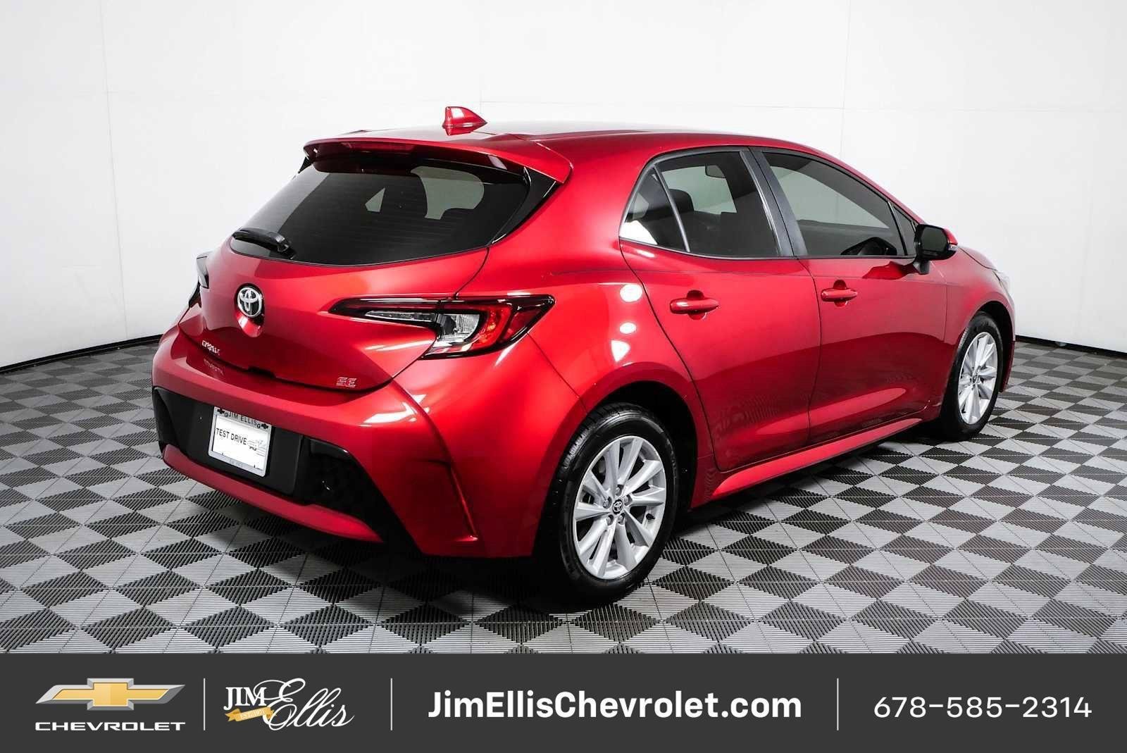 Used 2024 Finish Line Red Toyota SE image 3