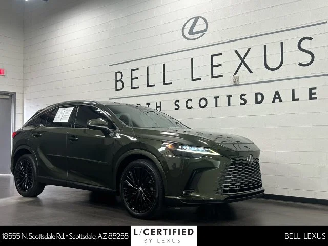 Certified Used 2023 Green Lexus 350 Luxury image 1