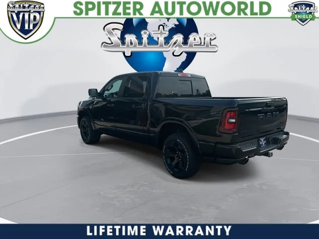 New 2026 Diamond Black Crystal Pearl-Coat Exterior Paint RAM Big Horn/Lone Star image 7
