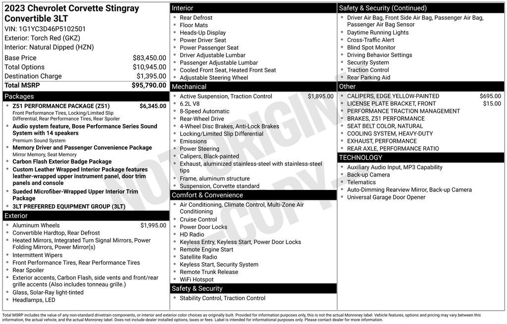 2023 Chevrolet Corvette 3LT - Photo 36