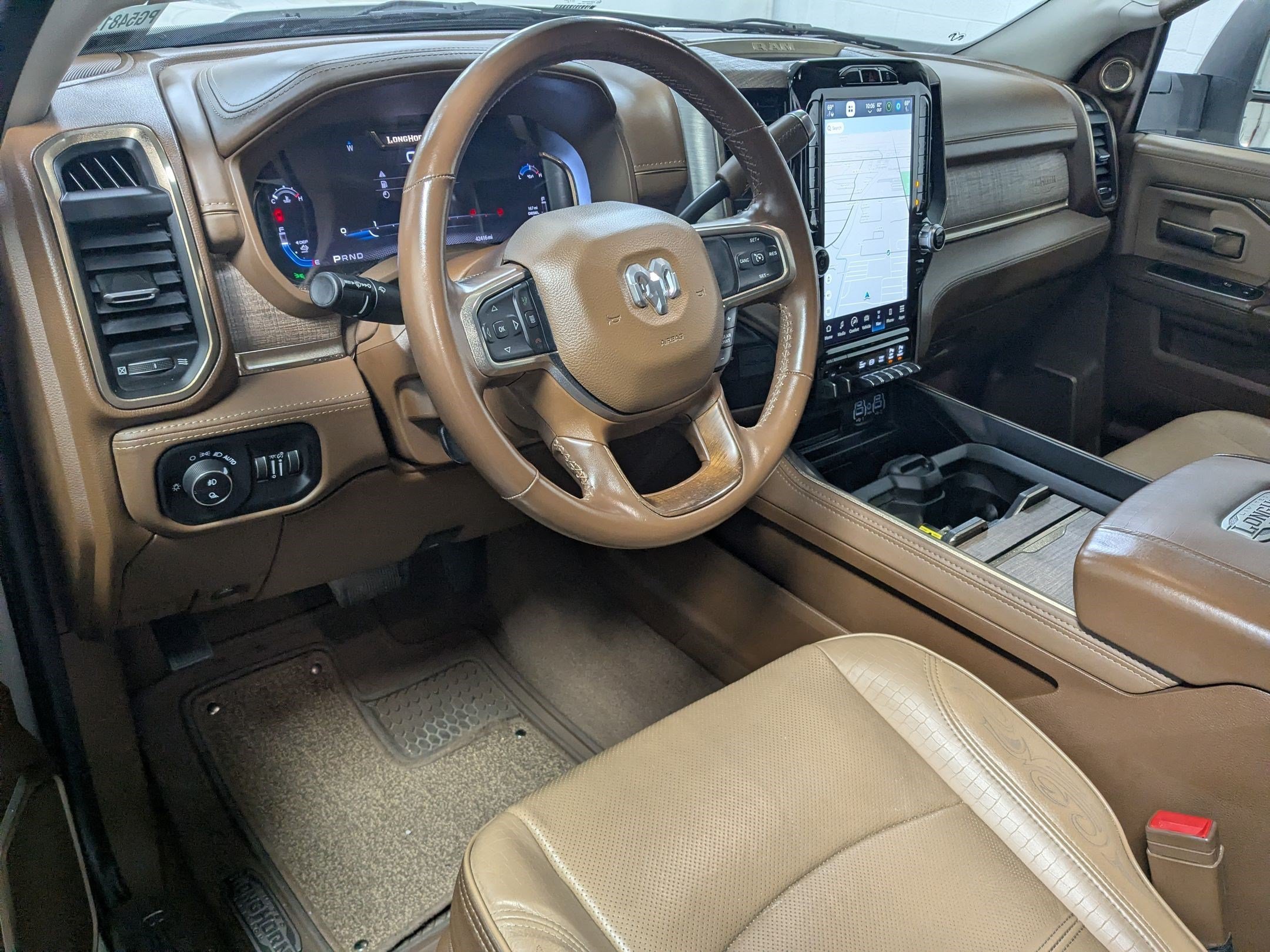Used 2023 Pearl White Ram Longhorn image 10
