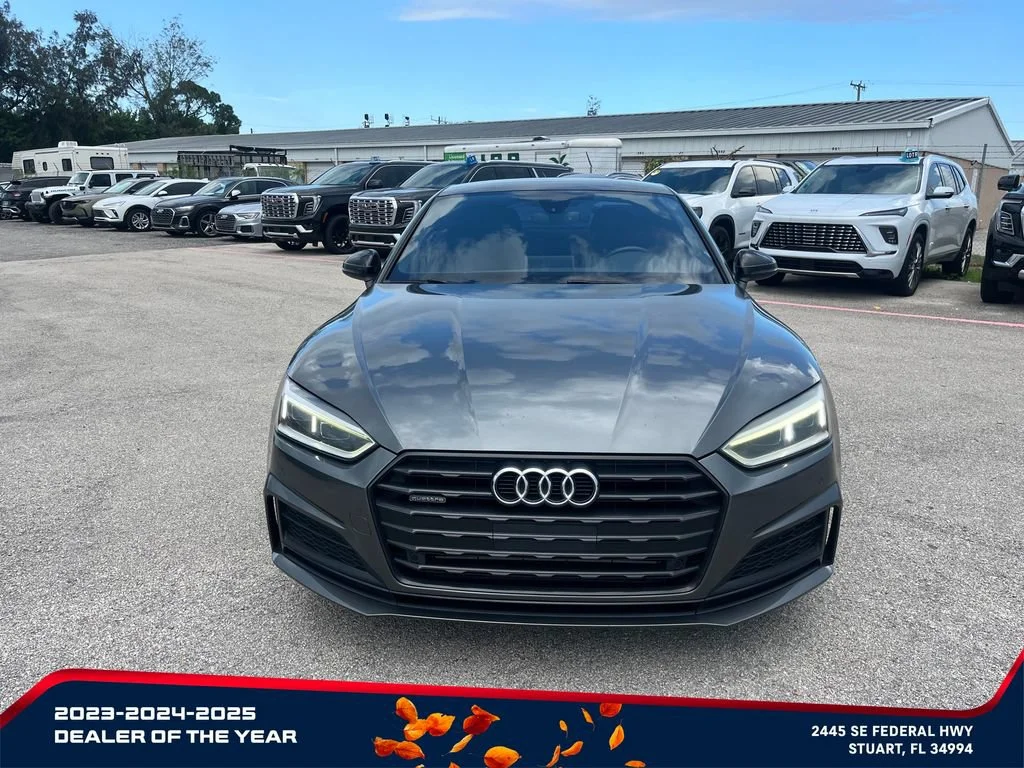 Used 2019 Audi A5 Coupe Premium Plus with VIN WAUTNAF50KA047935 for sale in Titusville, FL