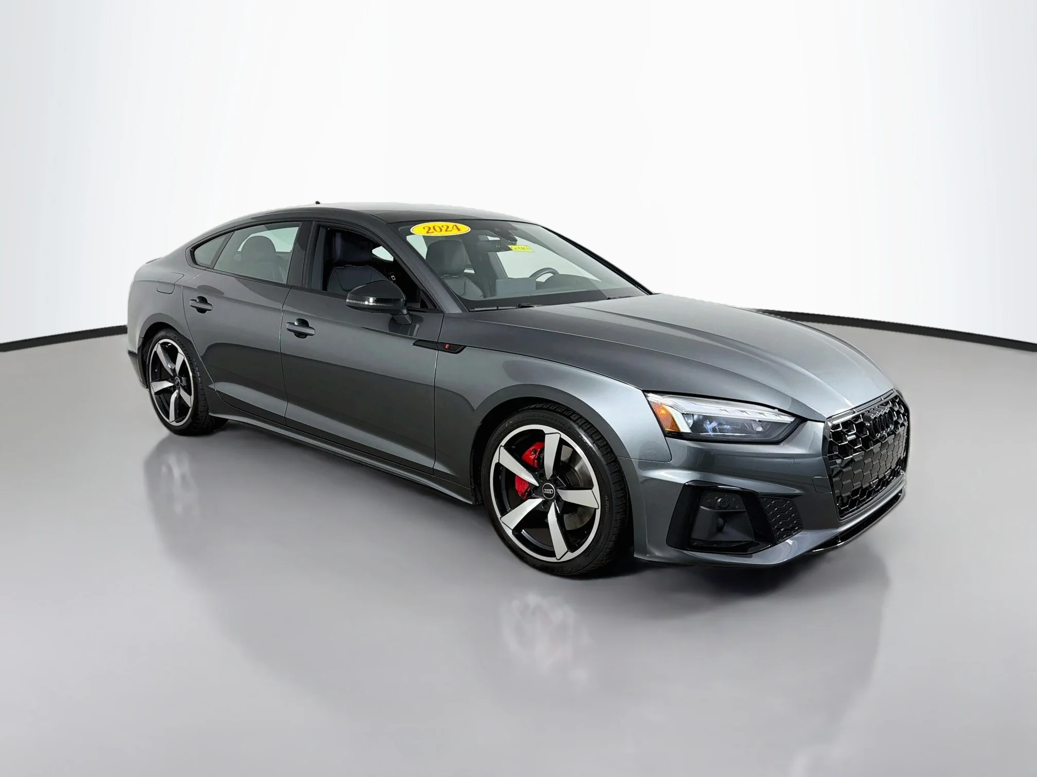 Used 2024 Daytona Gray Pearl Effect Audi S line Premium Plus image 1