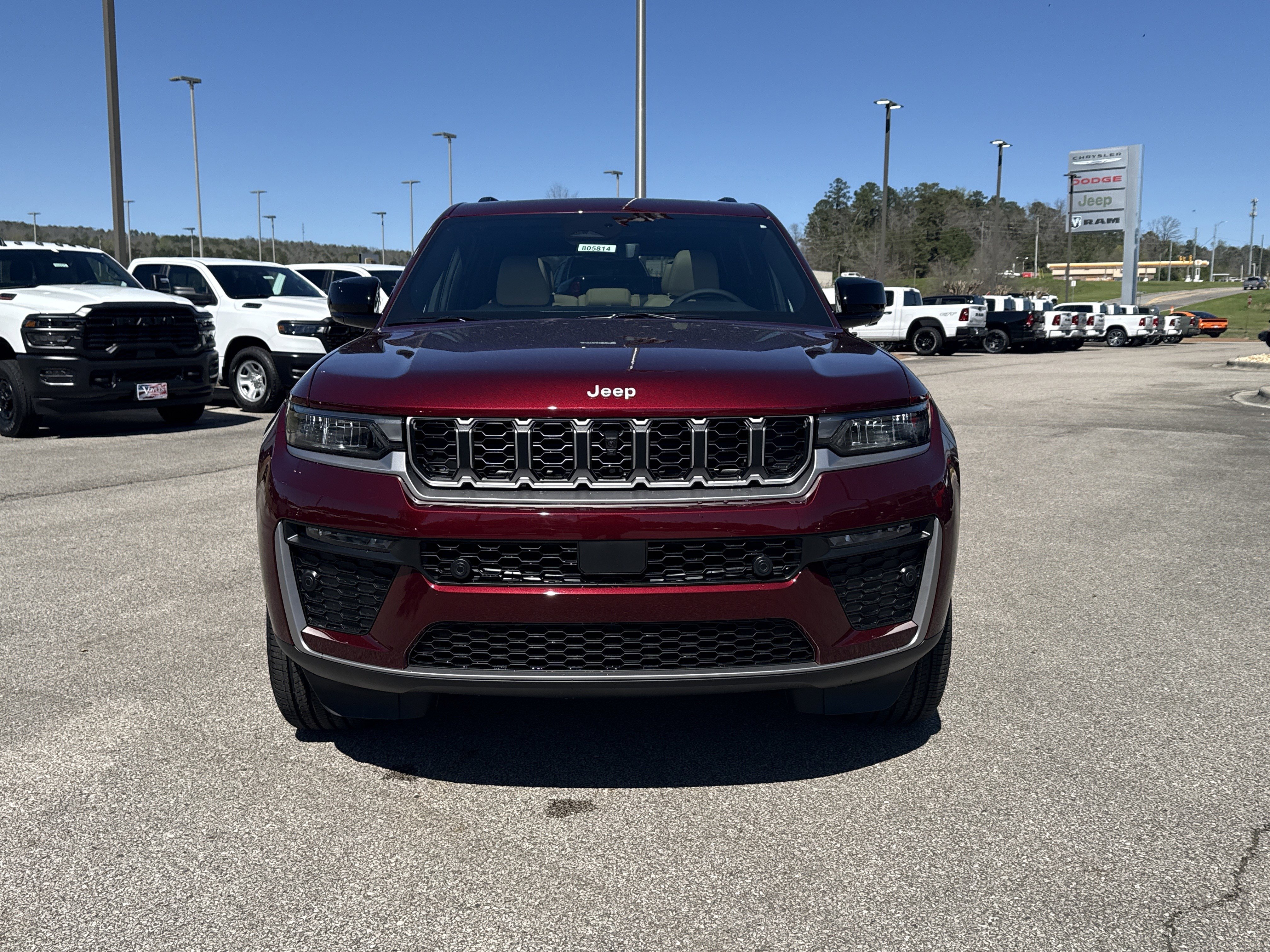 New 2026 Velvet Red Pearlcoat Jeep Limited image 2