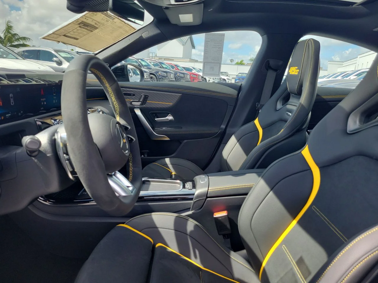 New 2026 MANUFAKTUR Mountain Grey Magno Mercedes-Benz AMG® CLA 45 4MATIC® Coupe image 22
