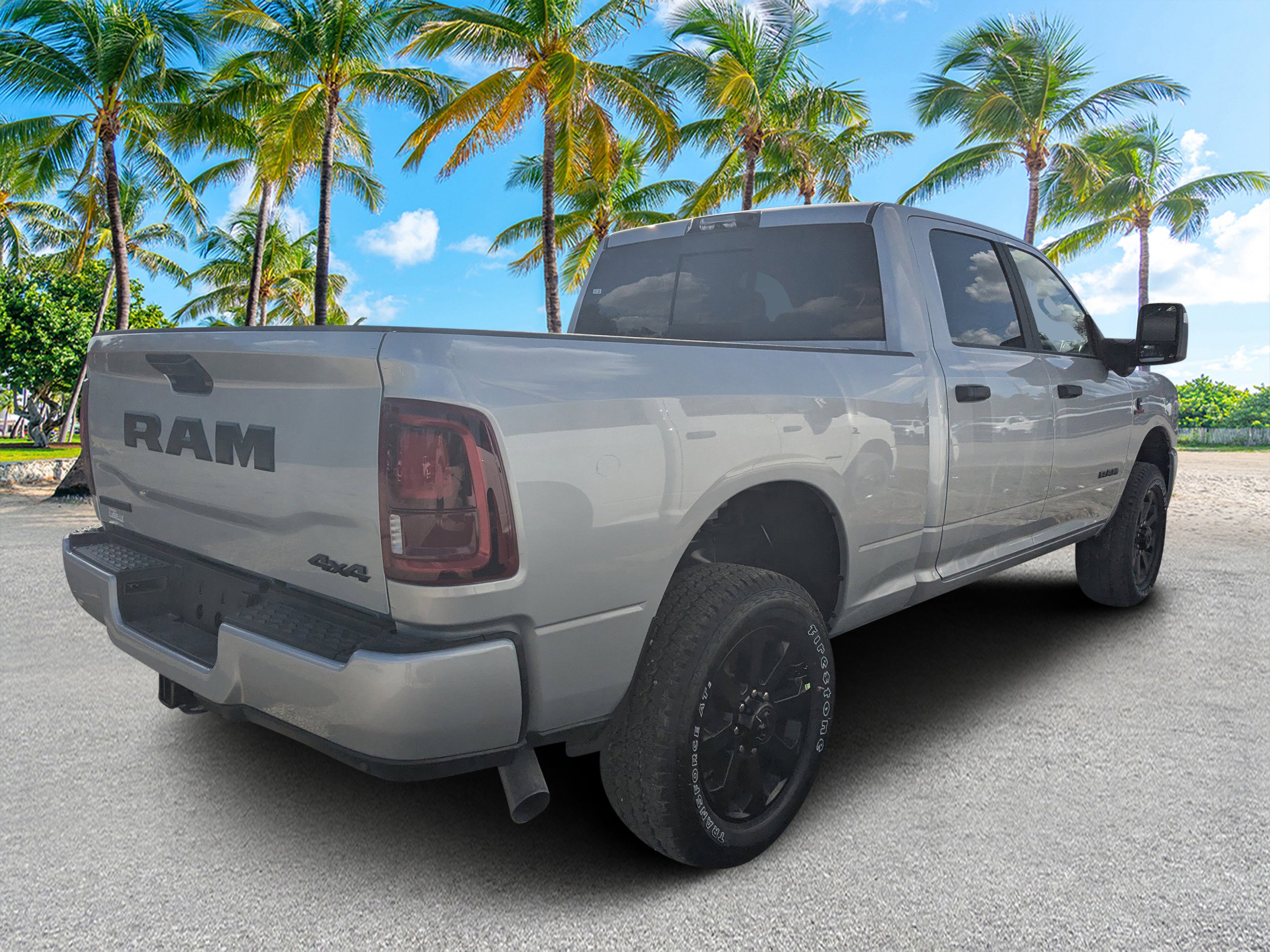 New 2026 Silver-Zynith Exterior Paint RAM Big Horn image 2