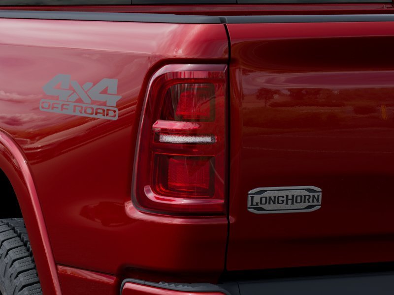 New 2026 Molten Red Pearl-Coat Exterior Paint RAM Longhorn image 5