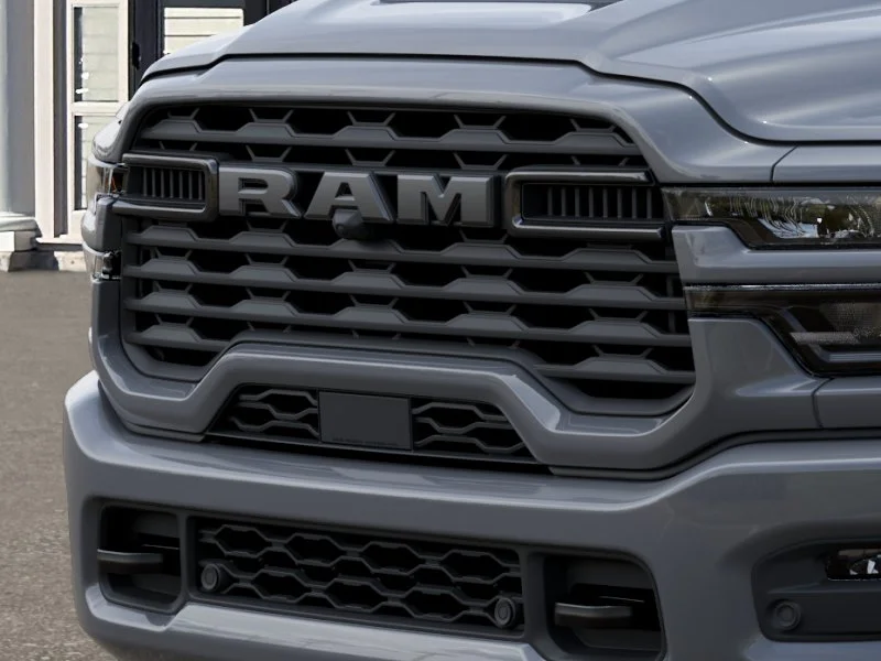 New 2027 Ceramic Gray Clear-Coat Exterior Paint RAM Big Horn 4x4 Crew Cab 6