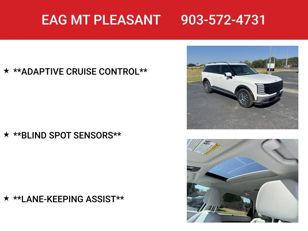 Used 2026 White Pearl Hyundai SEL Convenience image 8