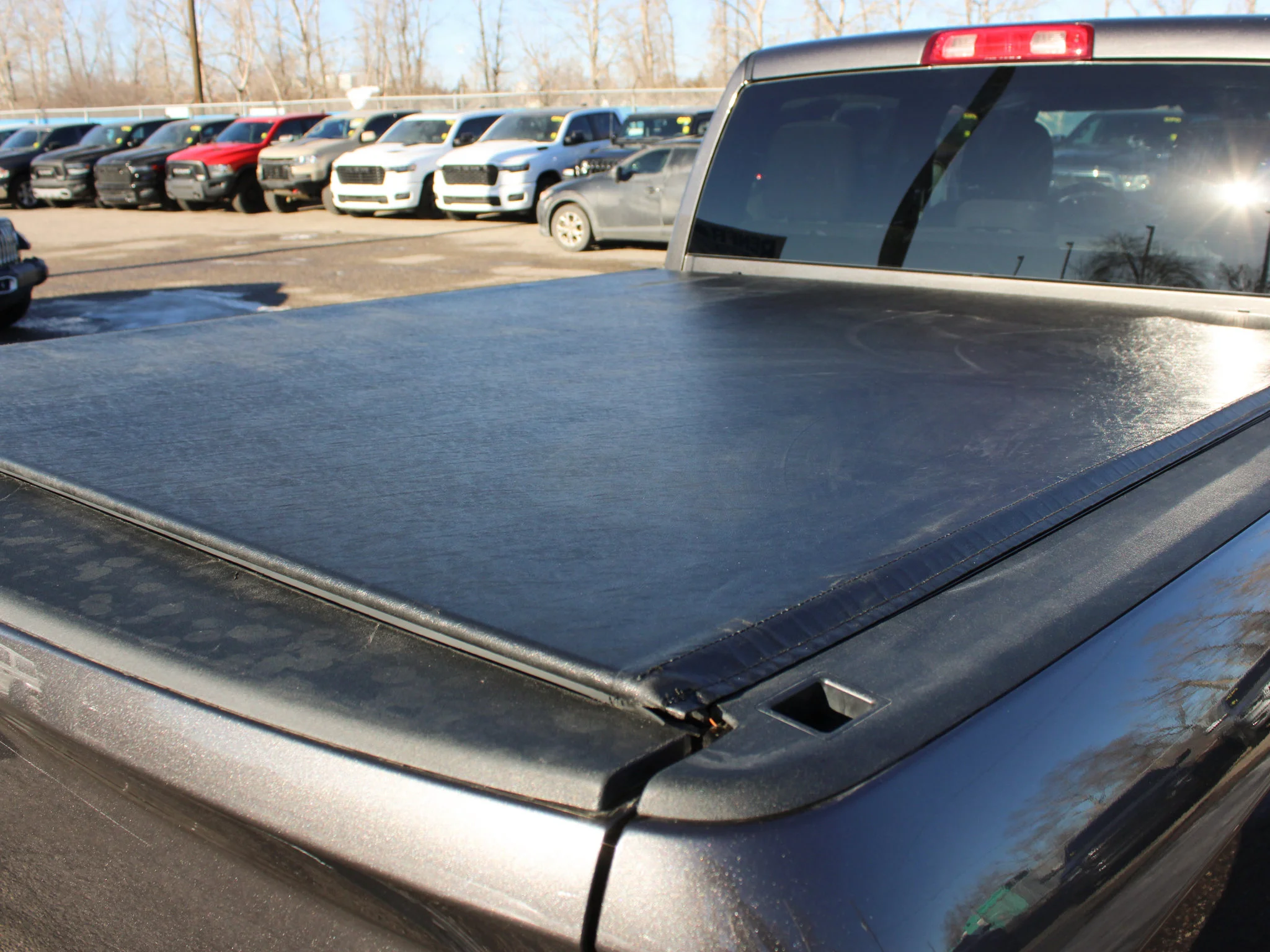 Certified Used 2024 Grey RAM Big Horn * No Accidents | Cummins Diesel | Night Edition | Apple CarPlay | Tonneau Cover | Alpine image 14