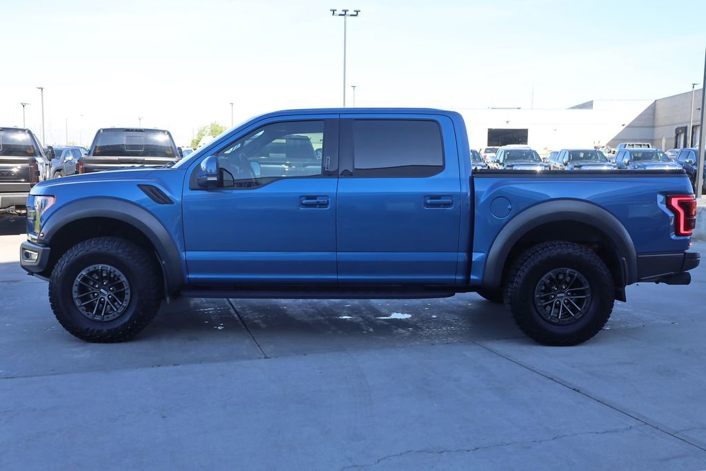 Used 2020 Blue Metallic Ford Raptor image 3