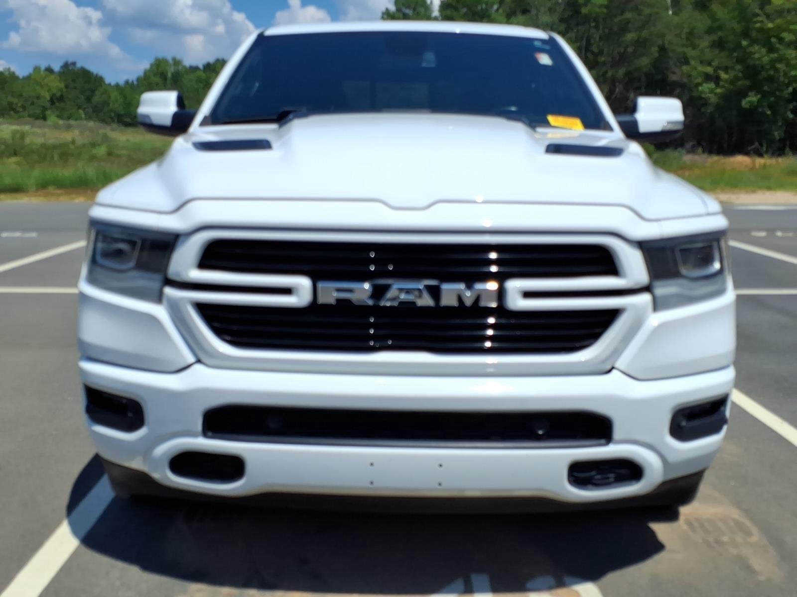 Used 2020 Bright White Clearcoat Ram Laramie image 4