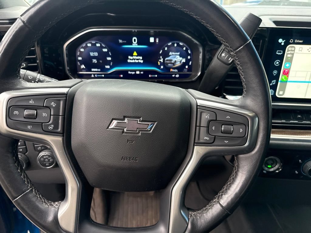 Used 2022 GLACIER BLUE METALLIC Chevrolet LT Trail Boss image 22
