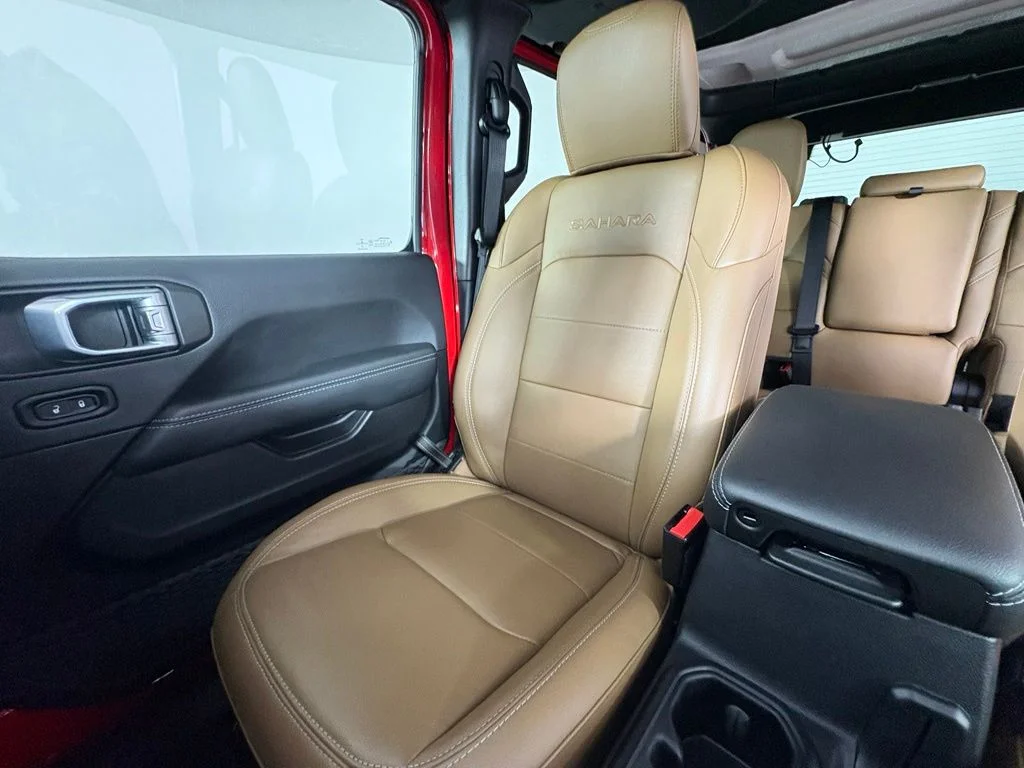 Used 2022 Firecracker Red Clearcoat Jeep Unlimited Sahara 4xe image 21