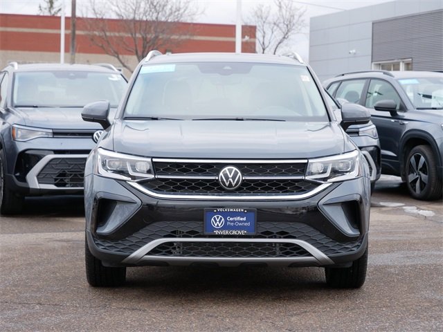 Certified 2023 Volkswagen Taos SEL with VIN 3VV2X7B20PM333321 for sale in Inver Grove Heights, Minnesota