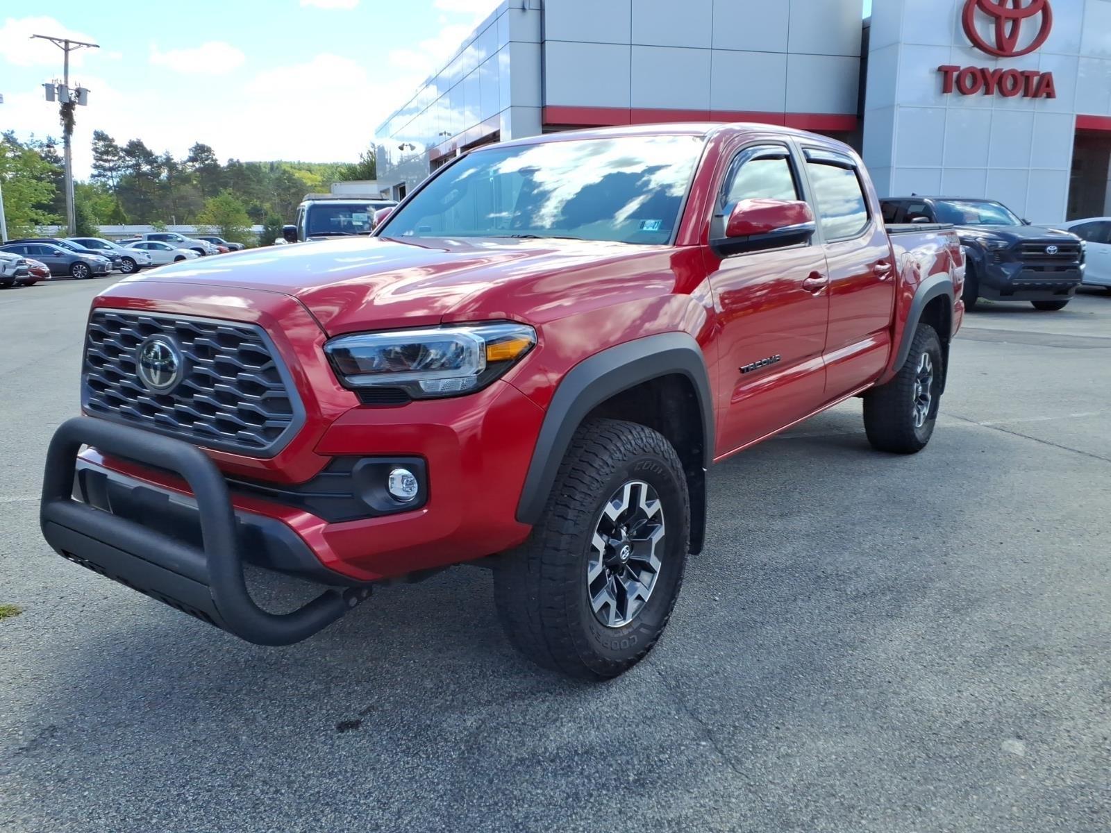 Used 2023 Barcelona Red Metallic Toyota TRD Off Road image 8