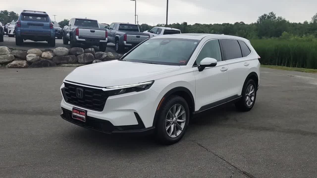Used 2025 Platinum White Pearl Honda EX image 5