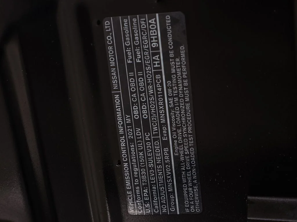 Used 2021 Black Nissan 2.5 SV image 30