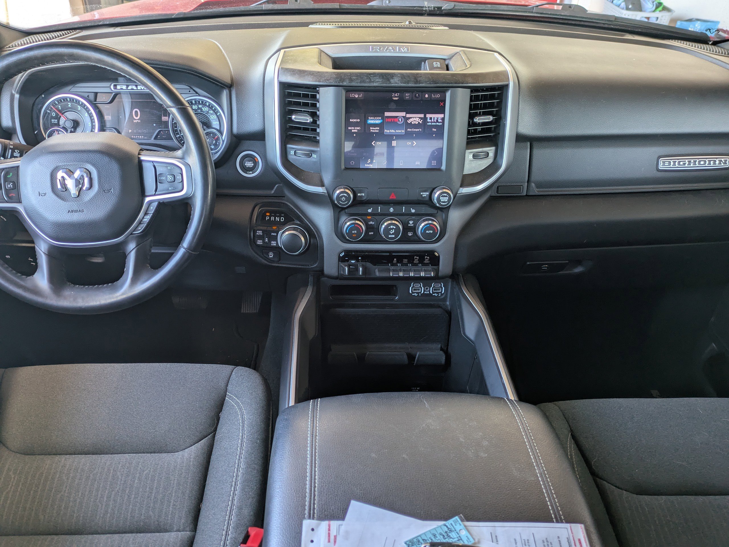 Used 2022 Flame Red Clearcoat Ram Big Horn image 18