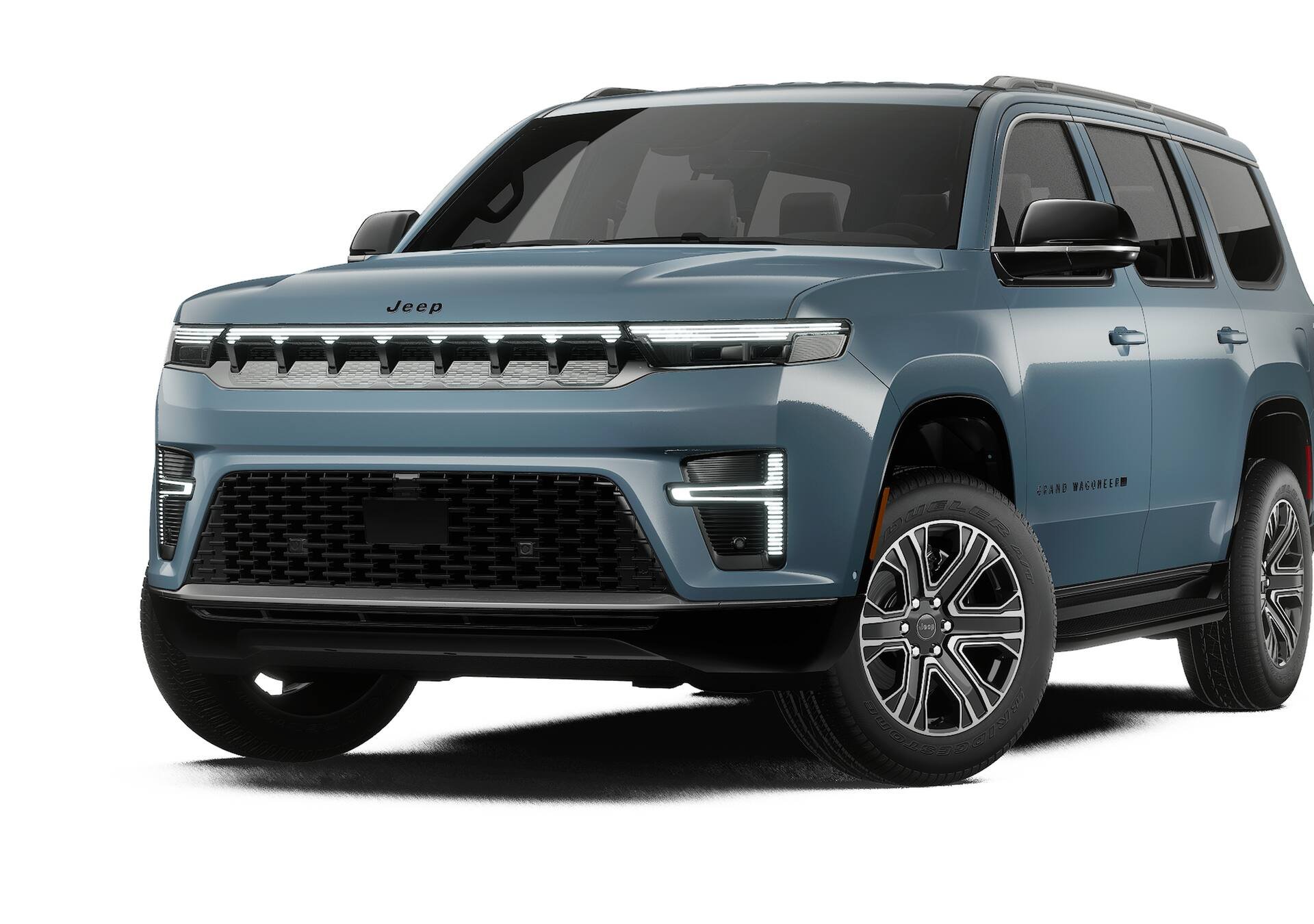 New 2027 Steel Blue Paint Jeep Grand Wagoneer image 1