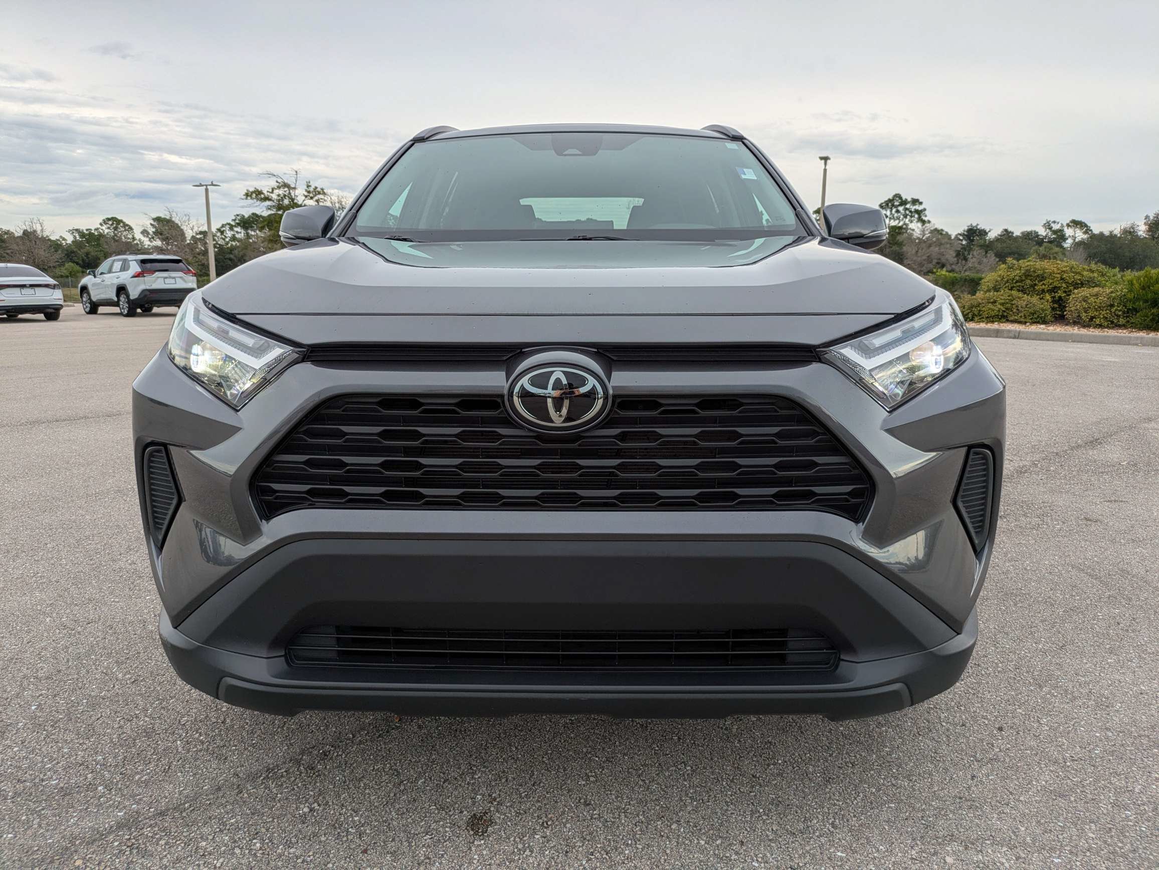 Used 2025 Magnetic Gray Metallic Toyota XLE image 9
