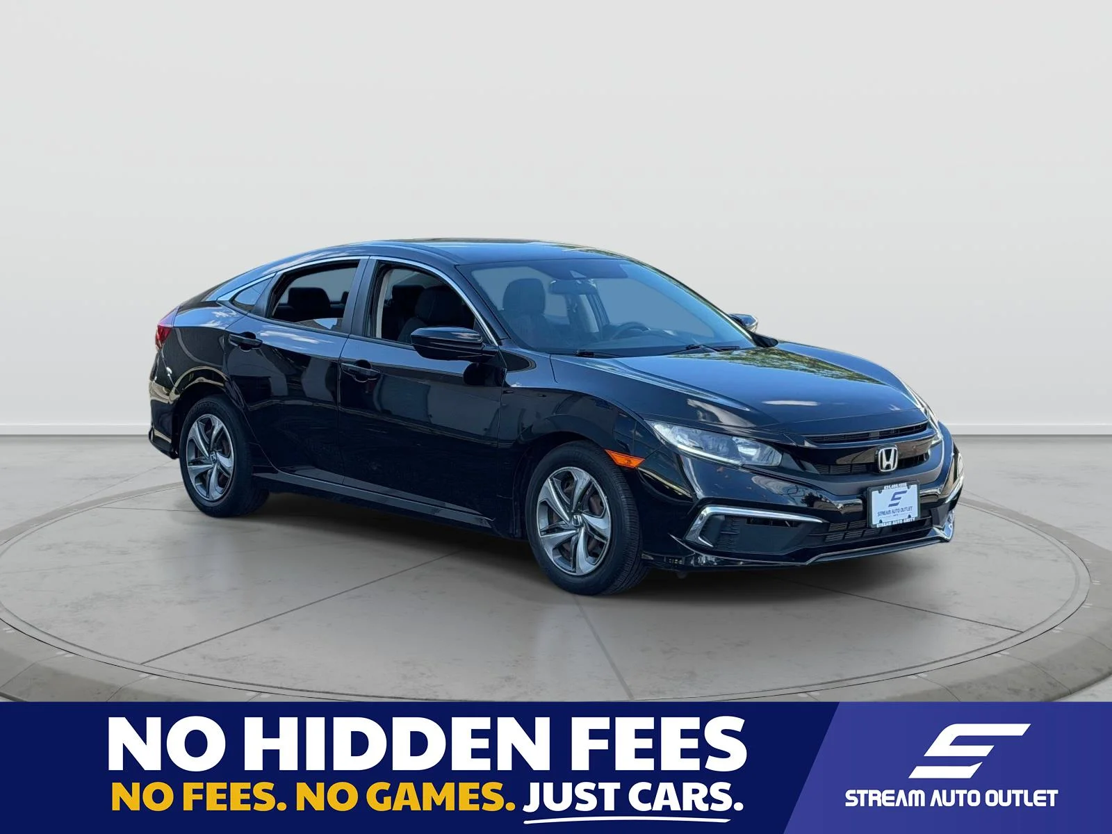 Used 2020 Black Honda LX image 1