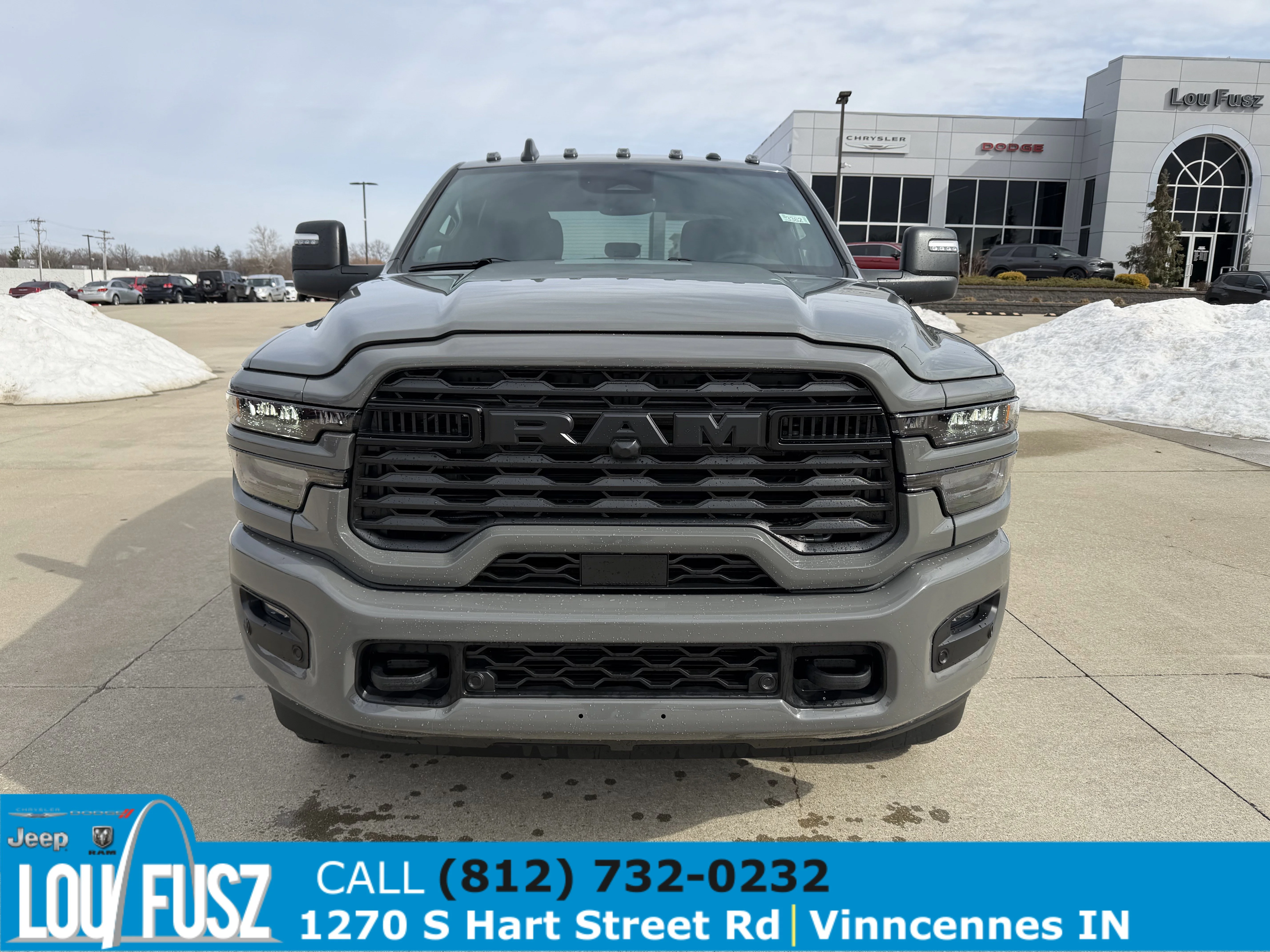 New 2026 Ceramic Gray Clear-Coat Exterior Paint RAM Big Horn image 2