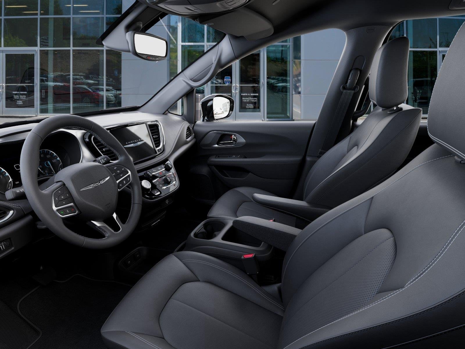 New 2026 Diamond Black Crystal Pearl-Coat Exterior Paint Chrysler Select image 22