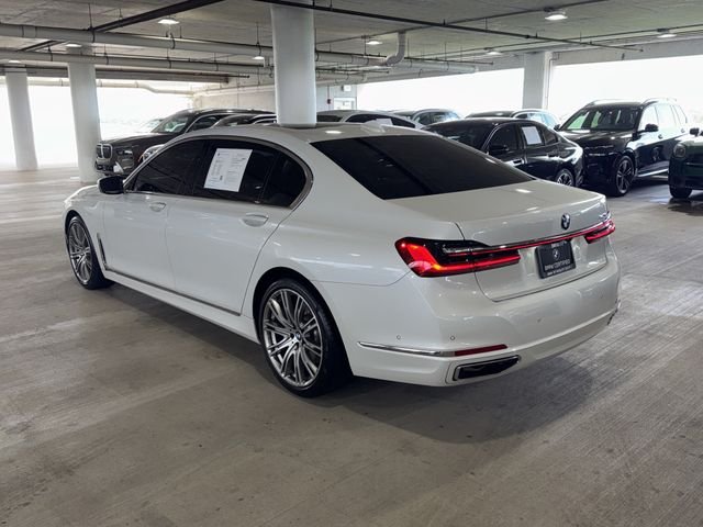 Certified Used 2022 Mineral White Metallic BMW 740i image 6