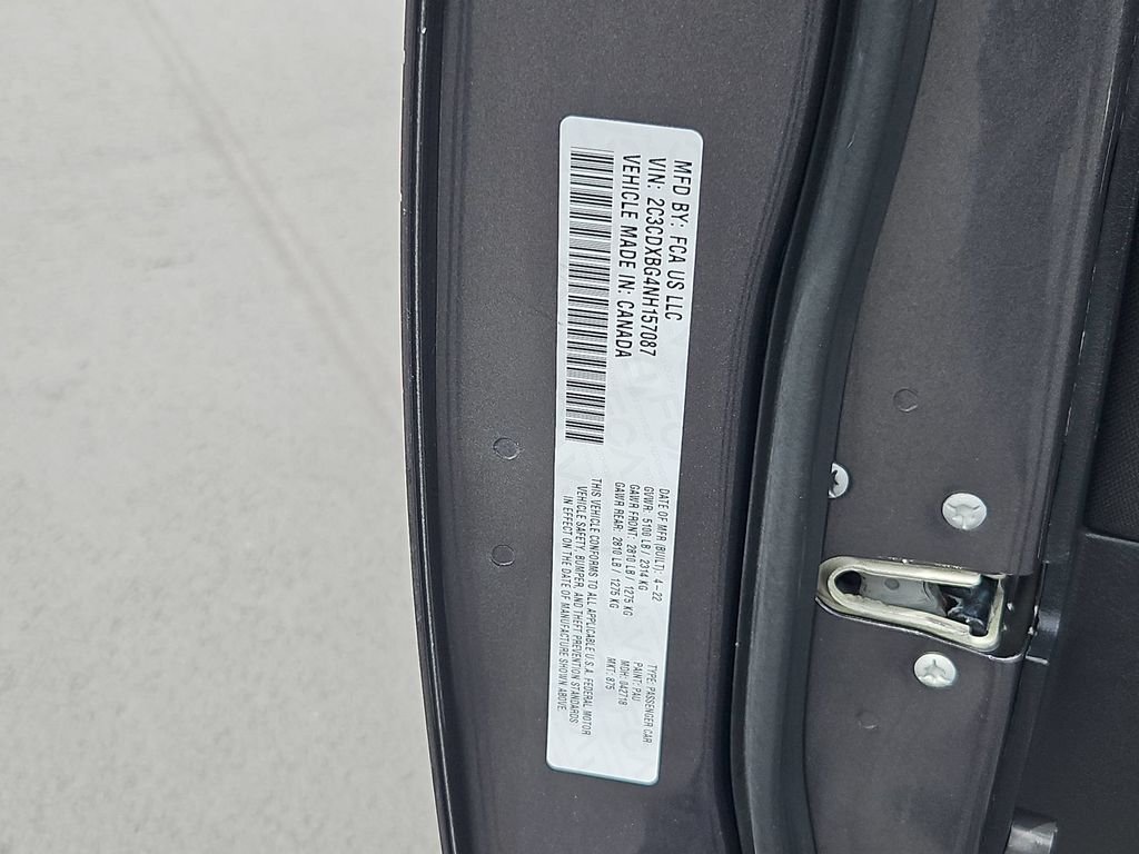 Used 2022 Granite Crystal Metallic Clearcoat Dodge SXT image 32