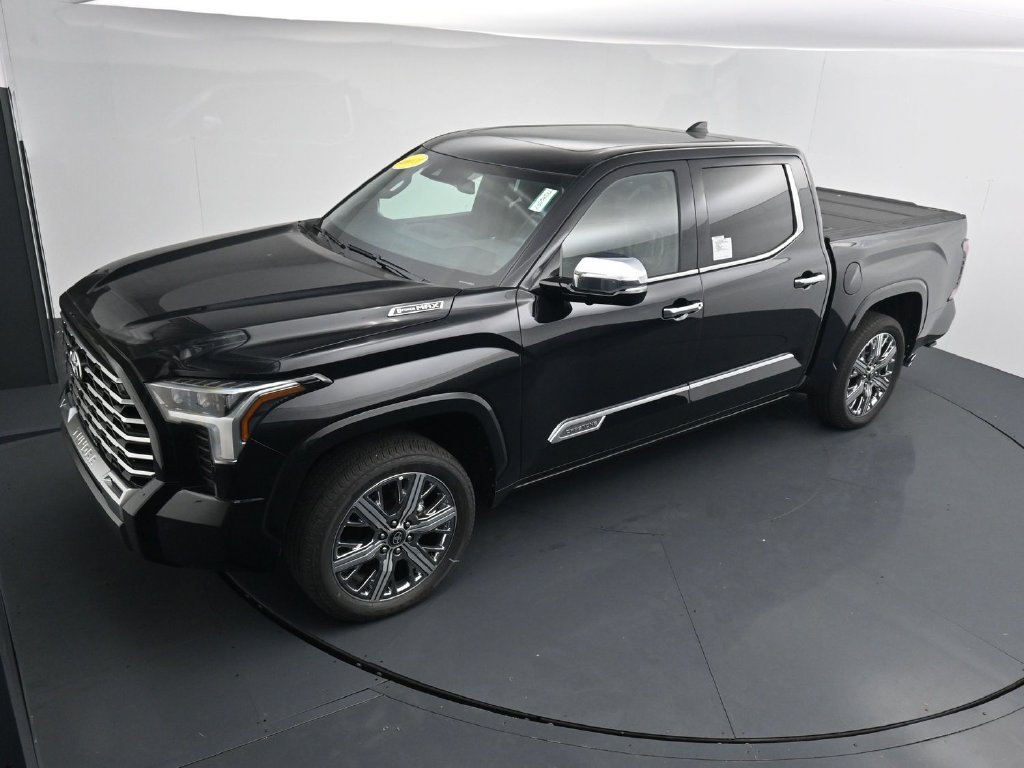 New 2026 Midnight Black Metallic Toyota Tundra Capstone image 12