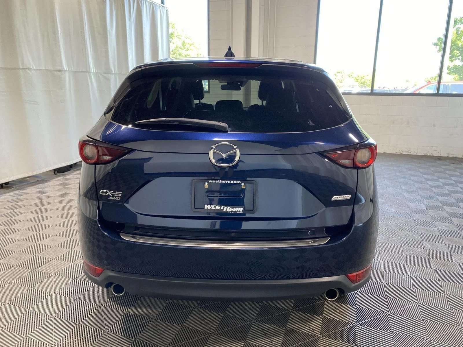 Used 2019 Deep Crystal Blue Mica Mazda Touring image 6