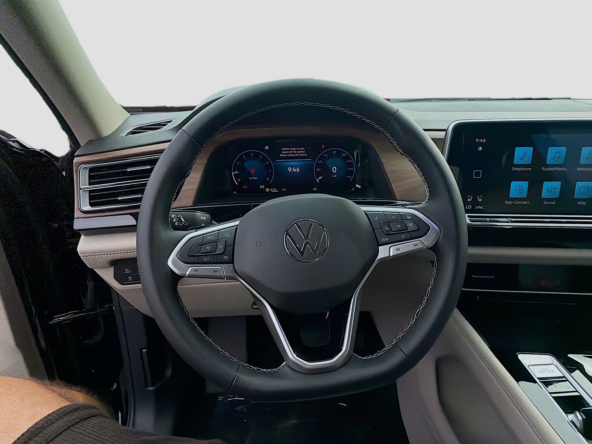 New 2026 Black Volkswagen 2.0T SE w/Technology image 10