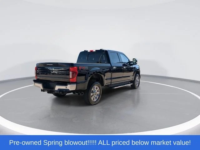 Used 2021 Blue Ford Lariat image 8