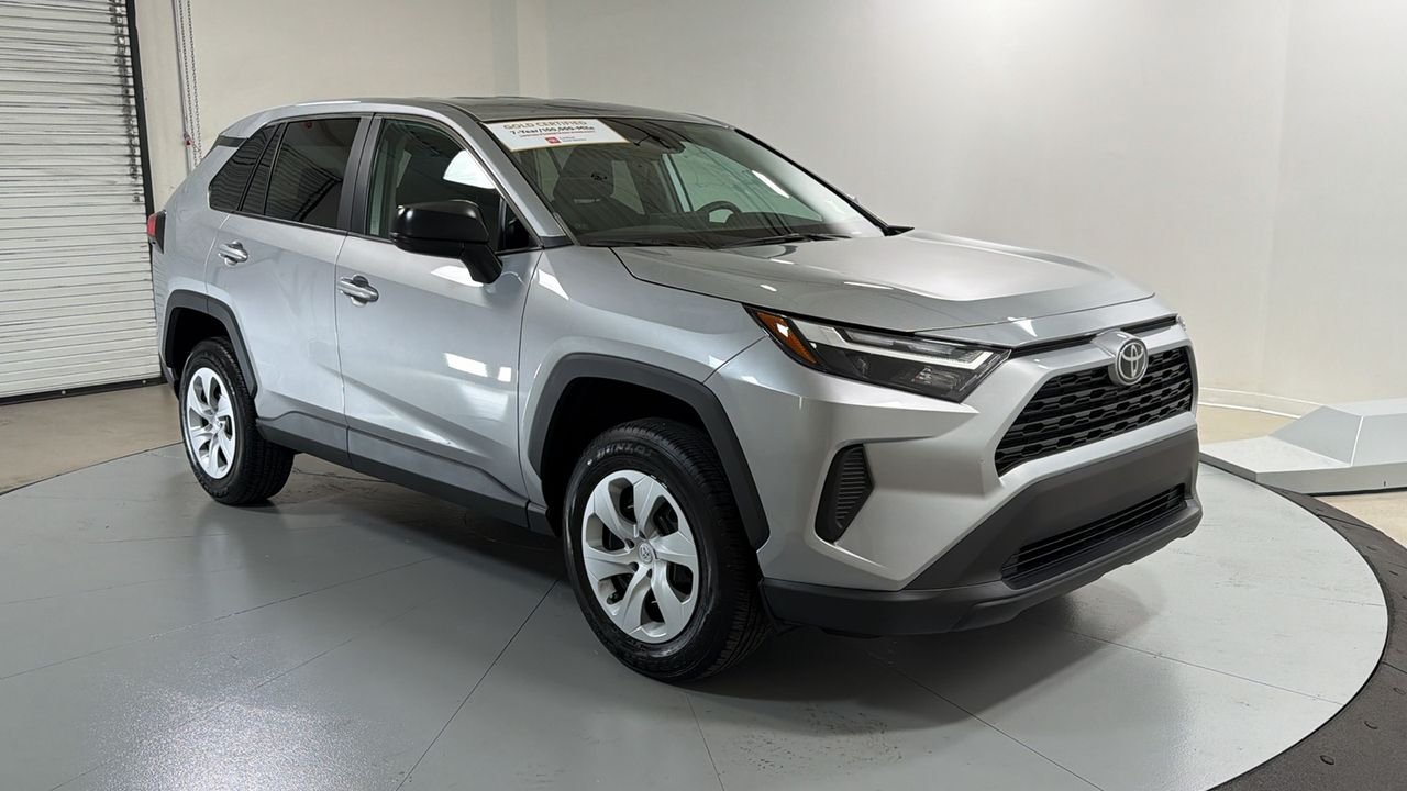 Certified Used 2025 Silver Toyota LE image 3