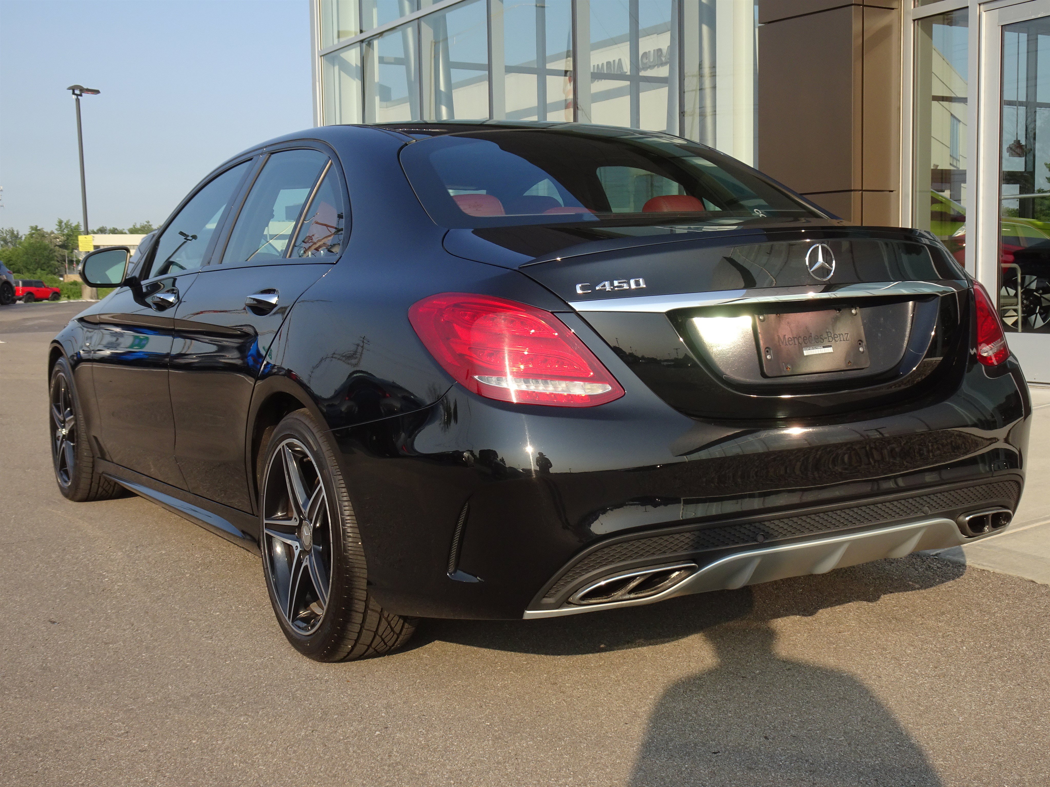 Used 2016 Obsidian Black Metallic Mercedes-Benz C 450 AMG® image 3