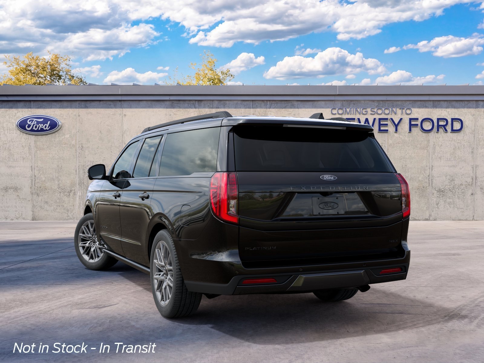 New 2027 Agate Black Metallic Ford Platinum image 8