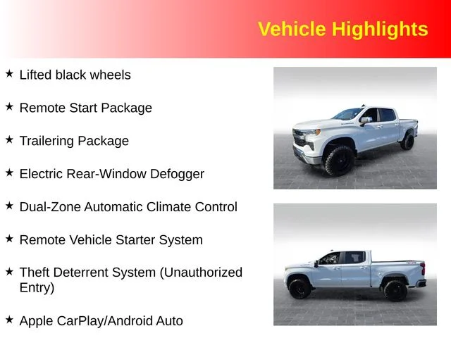 Used 2025 White Chevrolet LT image 3