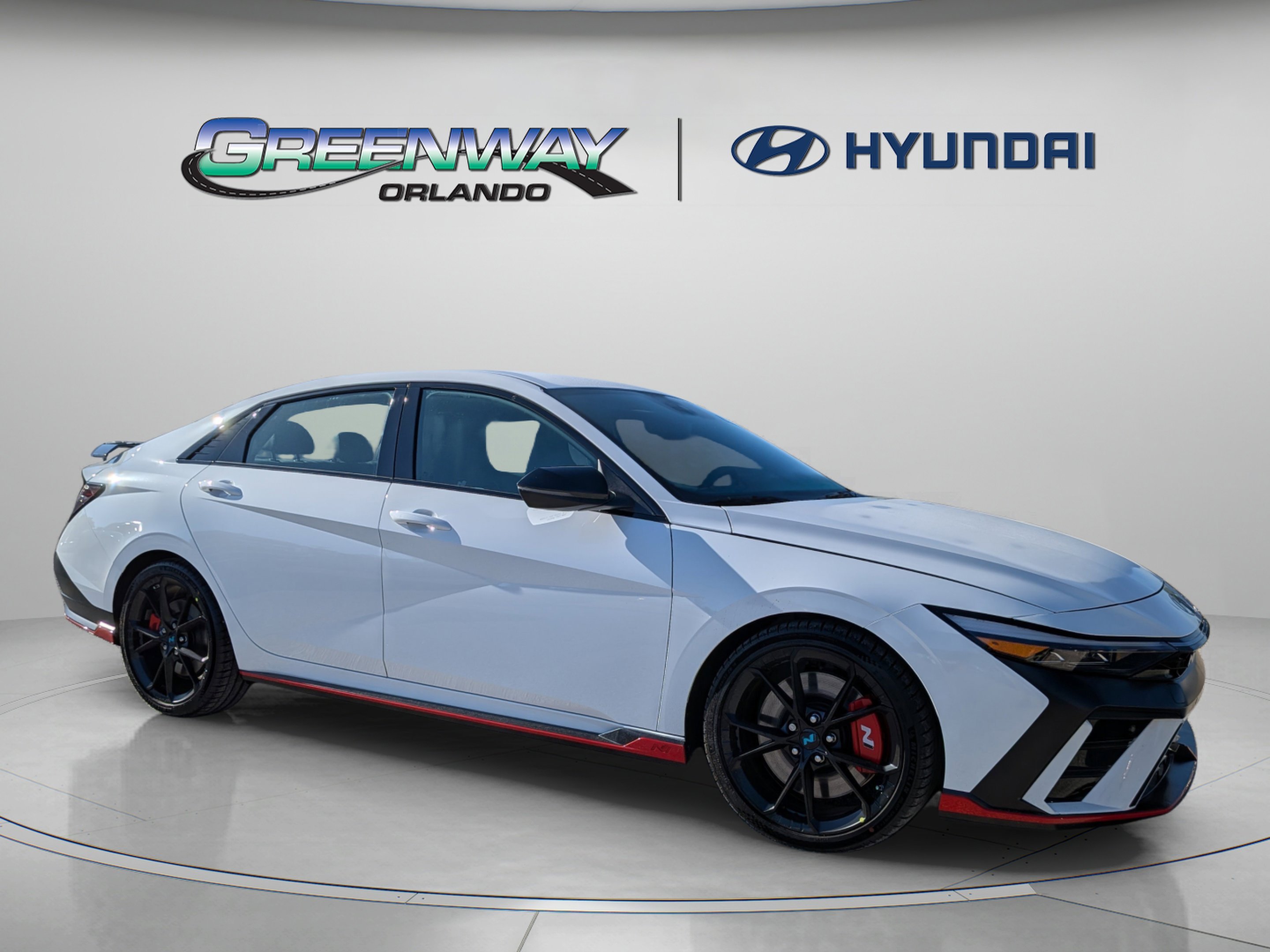 New 2026 Atlas White Hyundai Sedan image 2