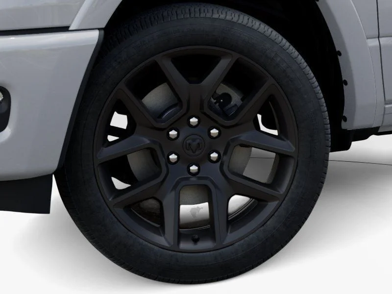 New 2026 Bright White Clear-Coat Exterior Paint RAM Laramie image 9