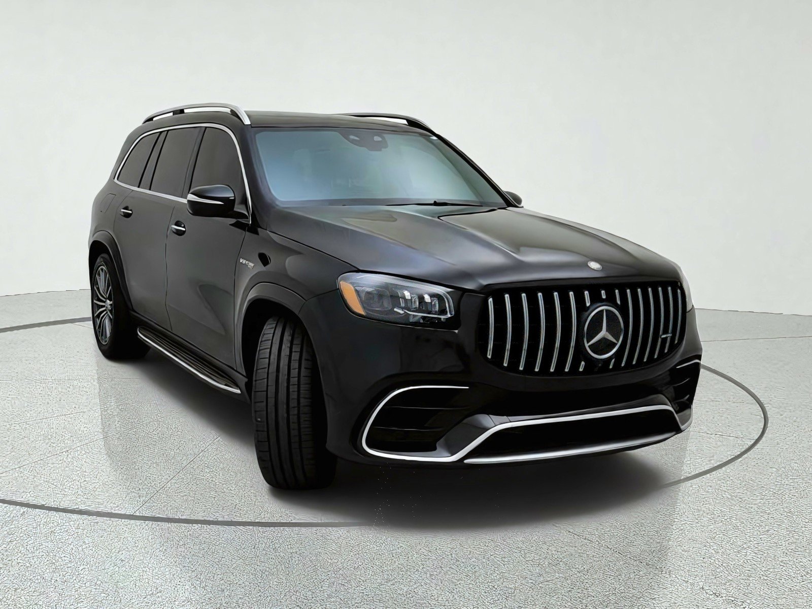 Certified Used 2025 Obsidian Black Metallic Mercedes-Benz AMG® GLS 63 image 4