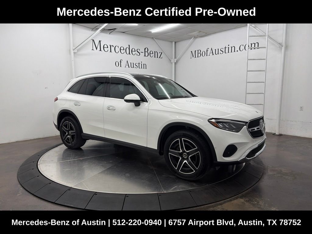 Certified Used 2026 White Mercedes-Benz GLC 300 image 1