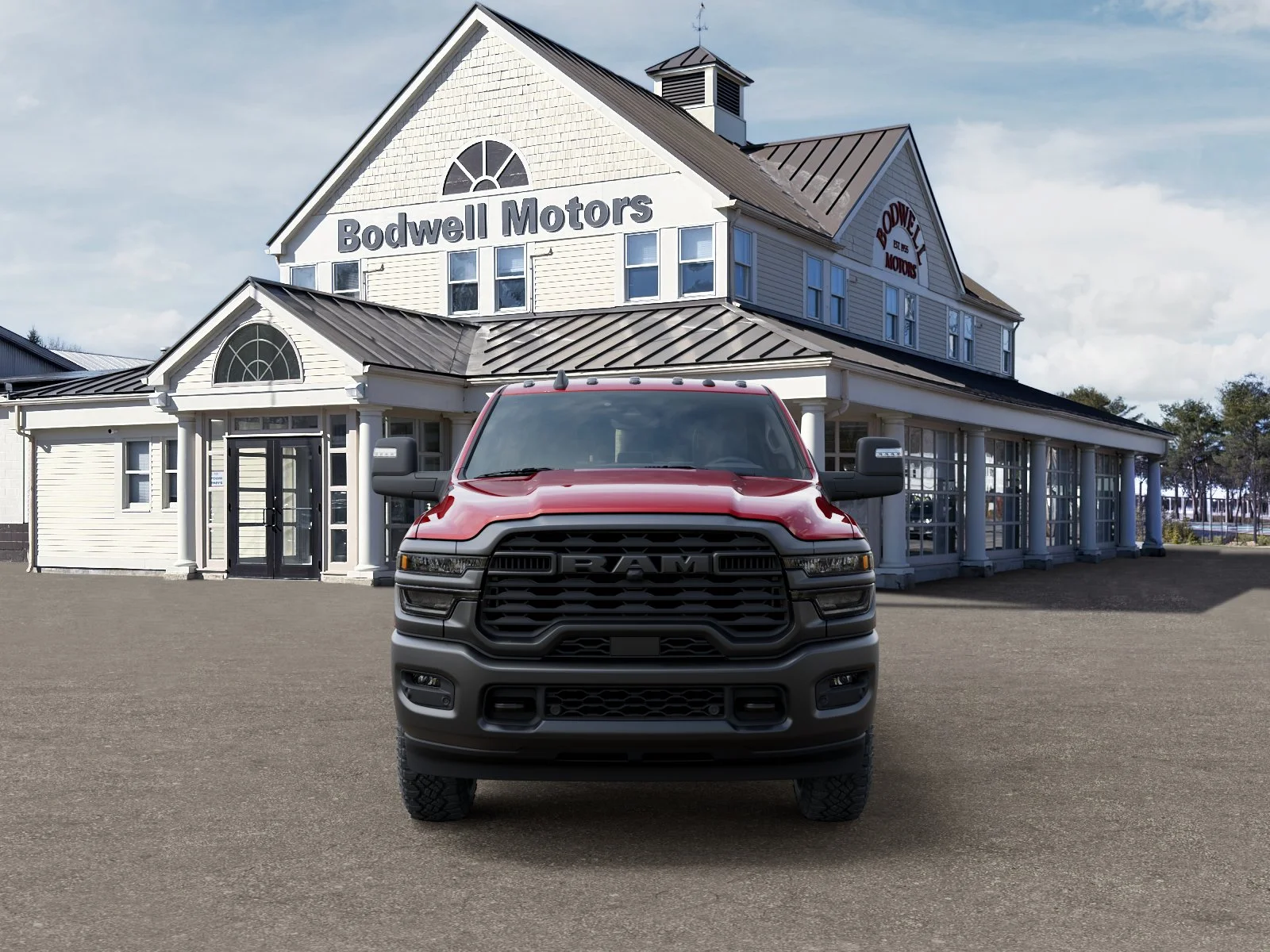 New 2026 Molten Red Pearlcoat RAM Warlock Crew Cab 4x4 6