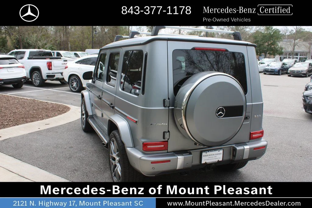 Certified Used 2023 MANUFAKTUR Platinum Magno Mercedes-AMG G 63 AMG® image 9