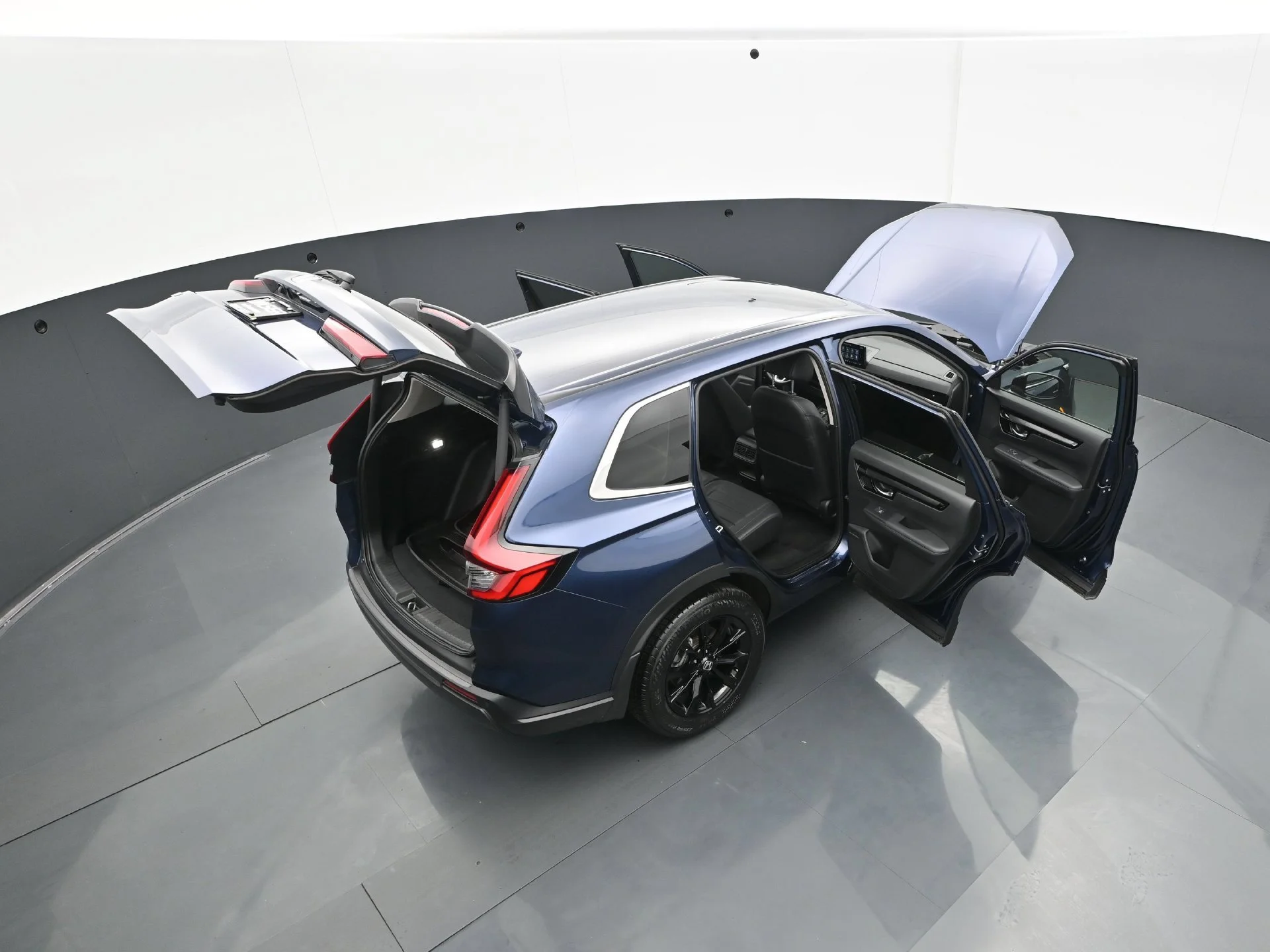 Used 2023 CANYON RIVER BLUE Honda EX-L AWD image 46