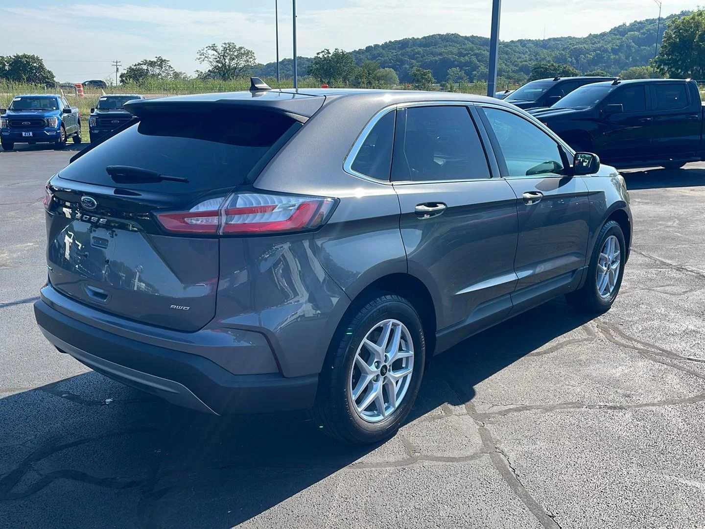 Used 2023 Carbonized Gray Metallic Ford SEL image 5