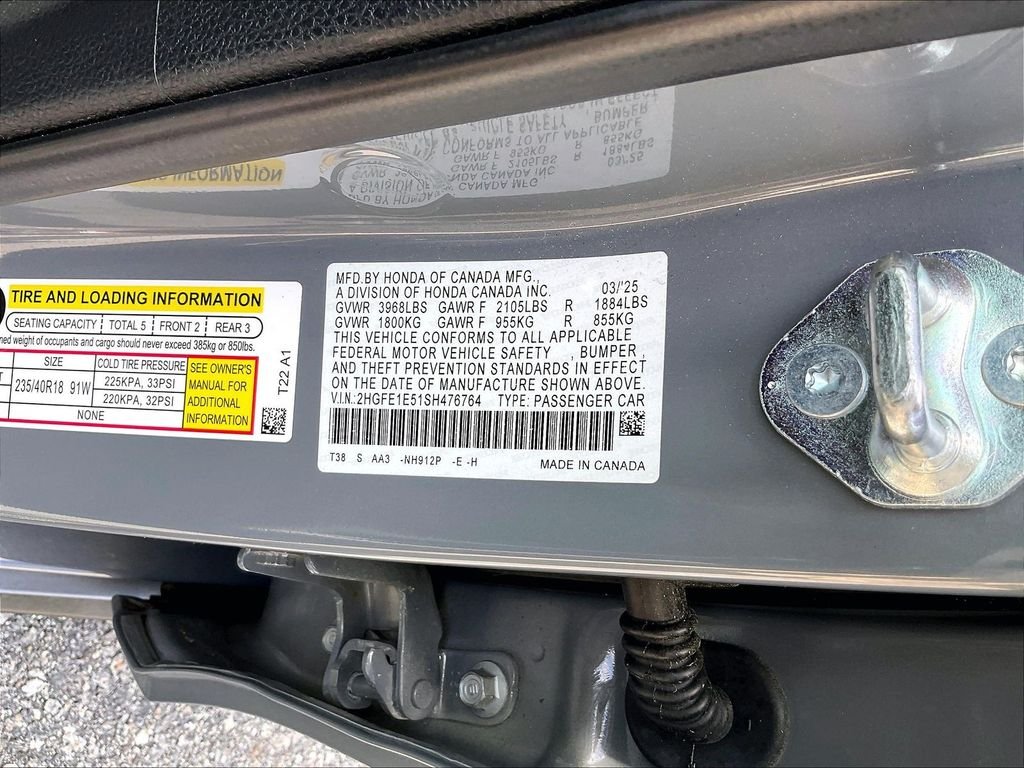 Used 2025 Gray Honda  image 34