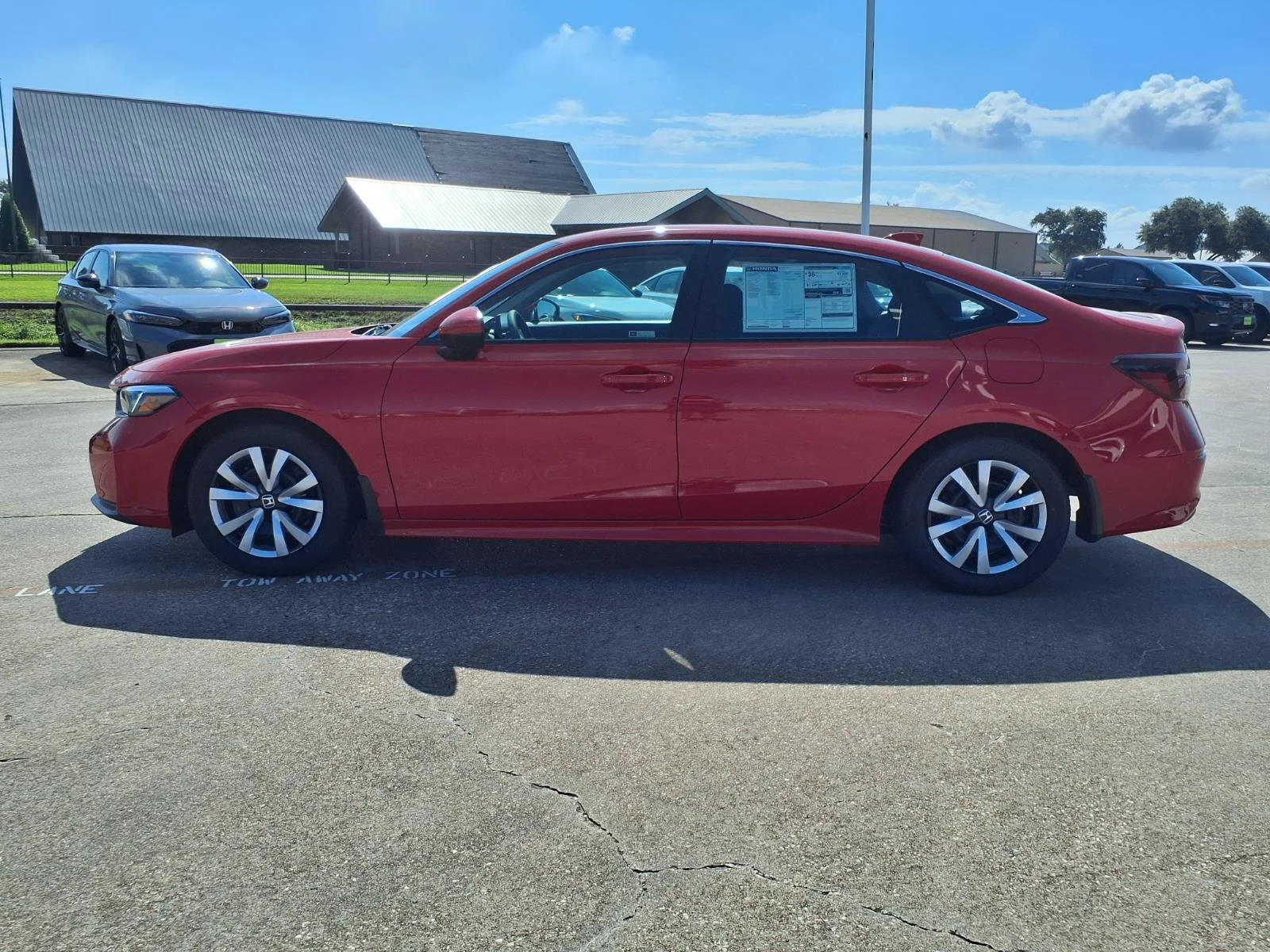 New 2026 Red Honda LX image 8