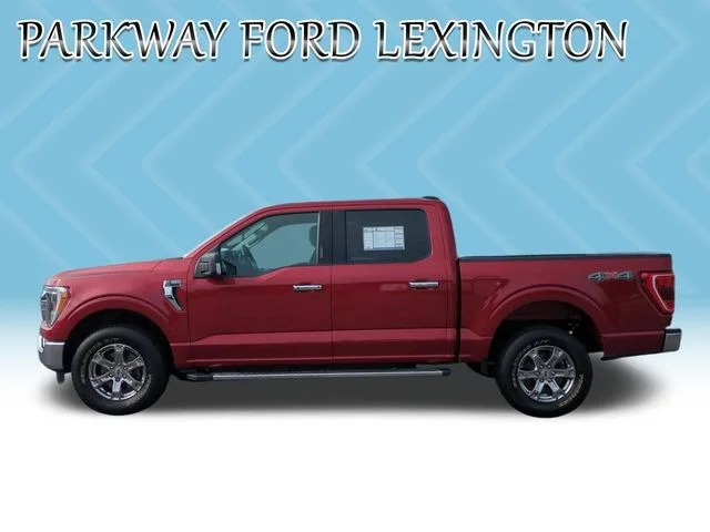 Used 2022 Red Ford XLT image 2