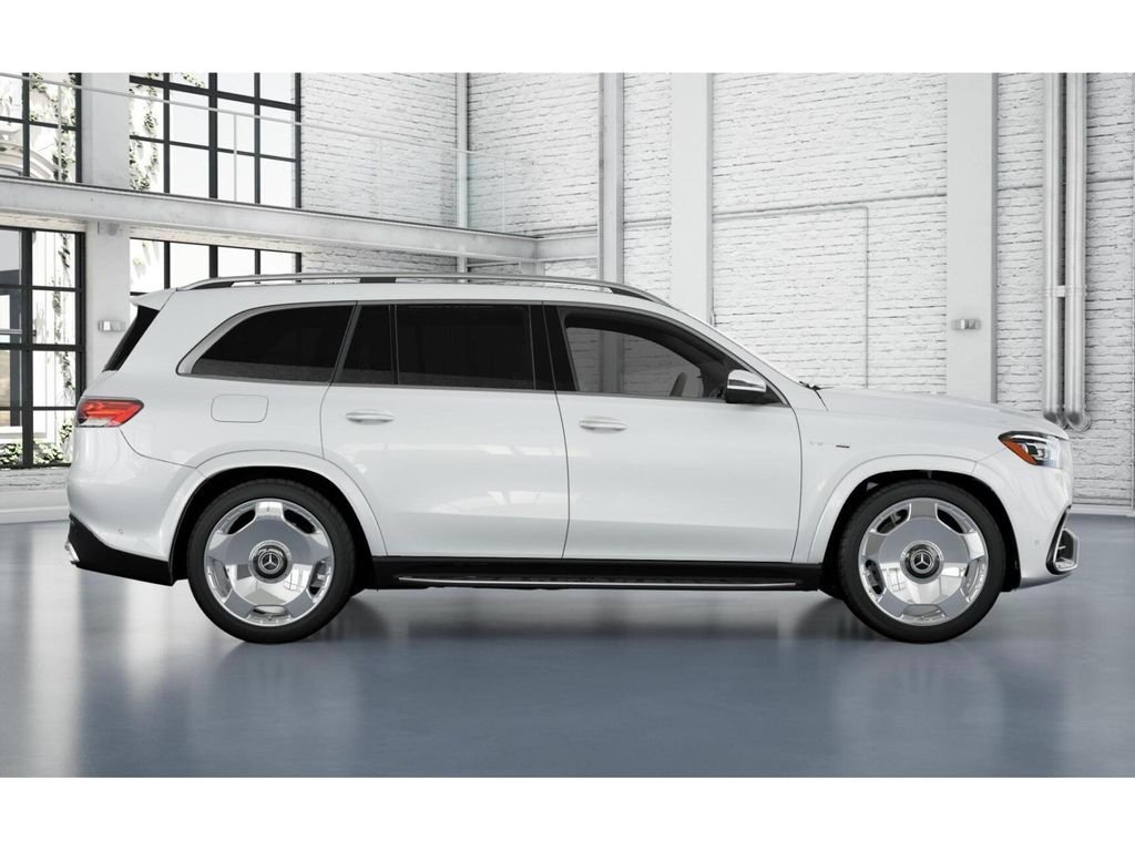 New 2026 MANUFAKTUR Moonlight White Metallic Mercedes-Benz AMG® GLS 63 4MATIC+ SUV image 2